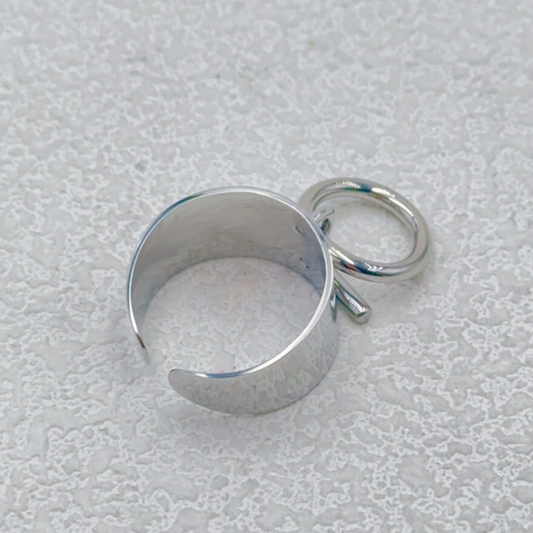 Bague Acier Inoxydable Marina