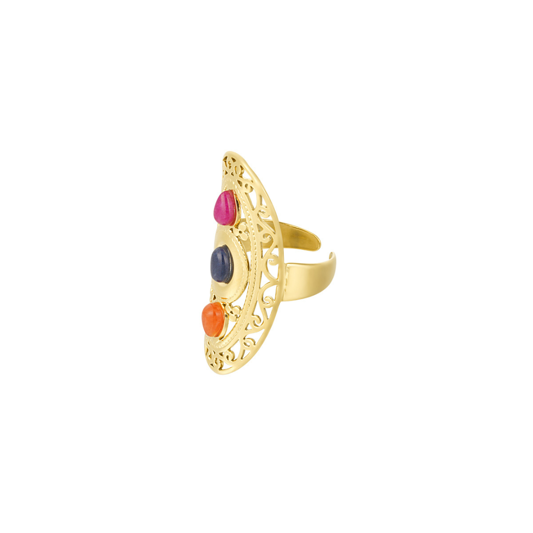 Bague Boho en Acier Inoxydable