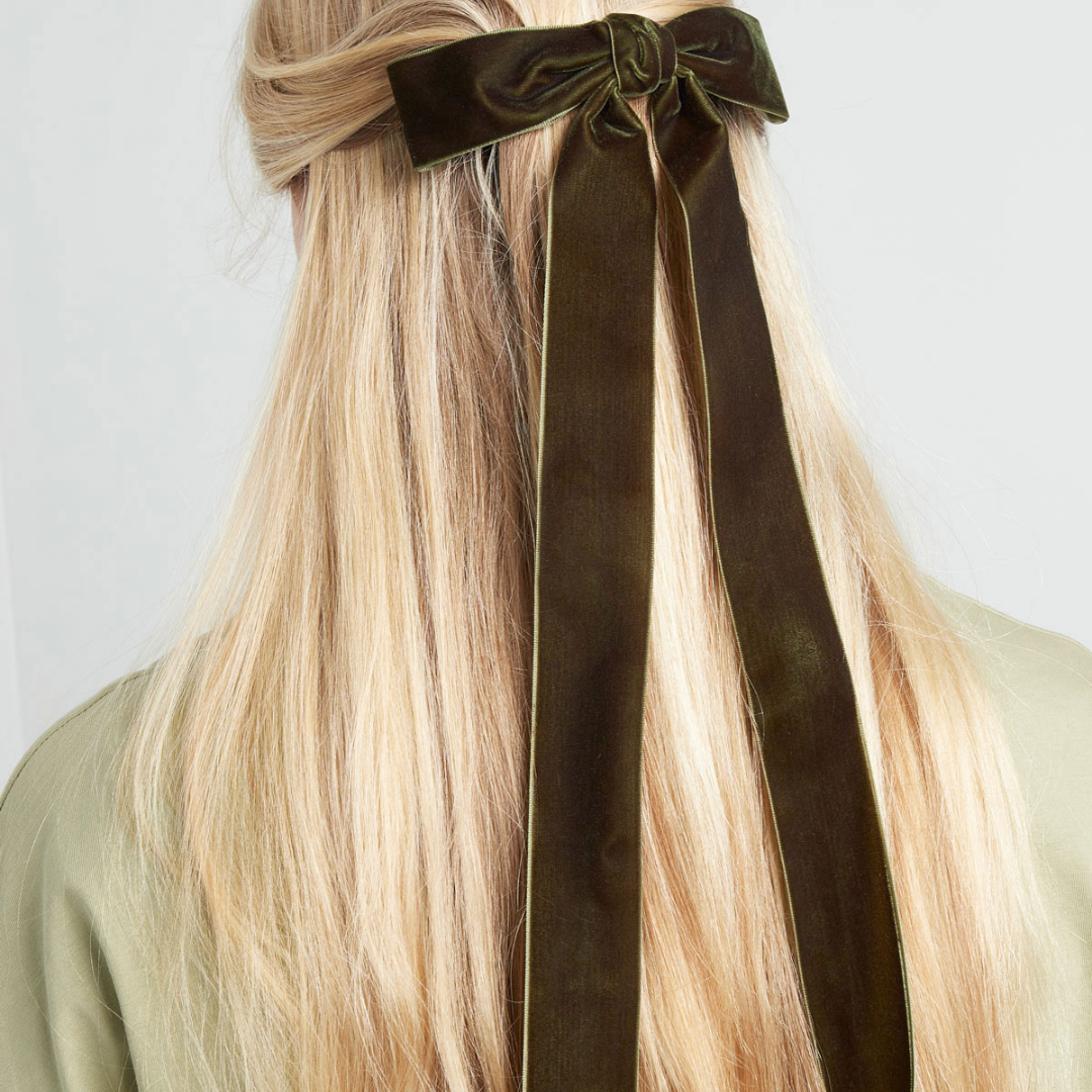 Barrette de Cheveux Nœud Long
