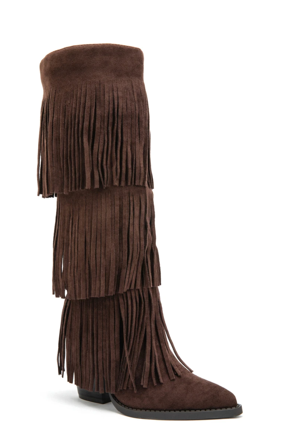 Bottes western à franges