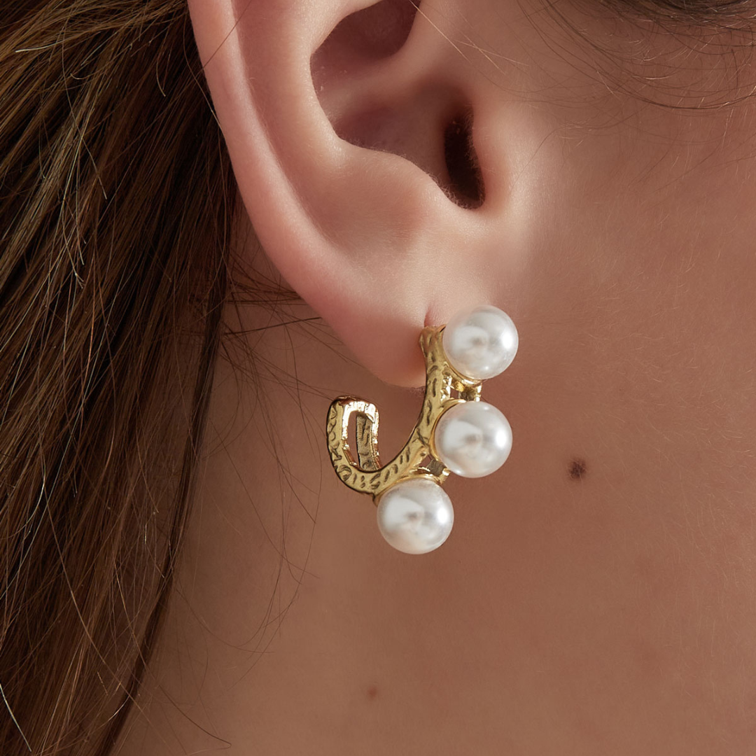 boucles d'oreilles acier inoxydable