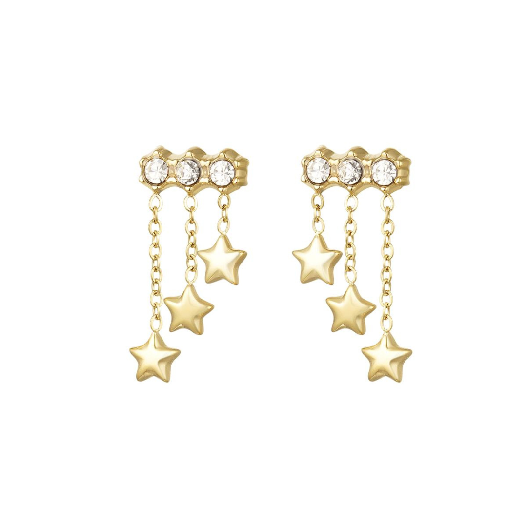 Boucles d'oreilles étoiles