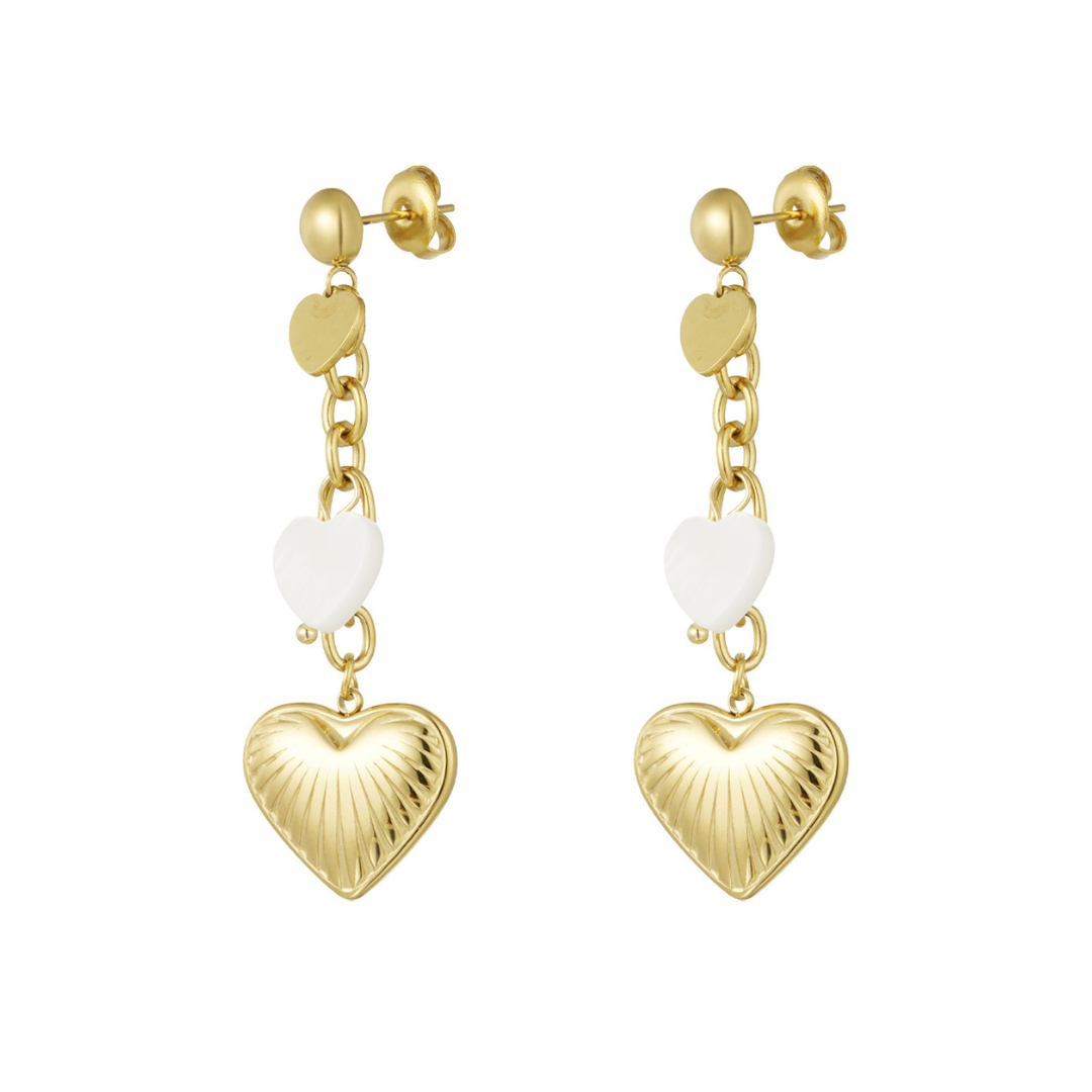 Boucles d'oreilles des amoureux