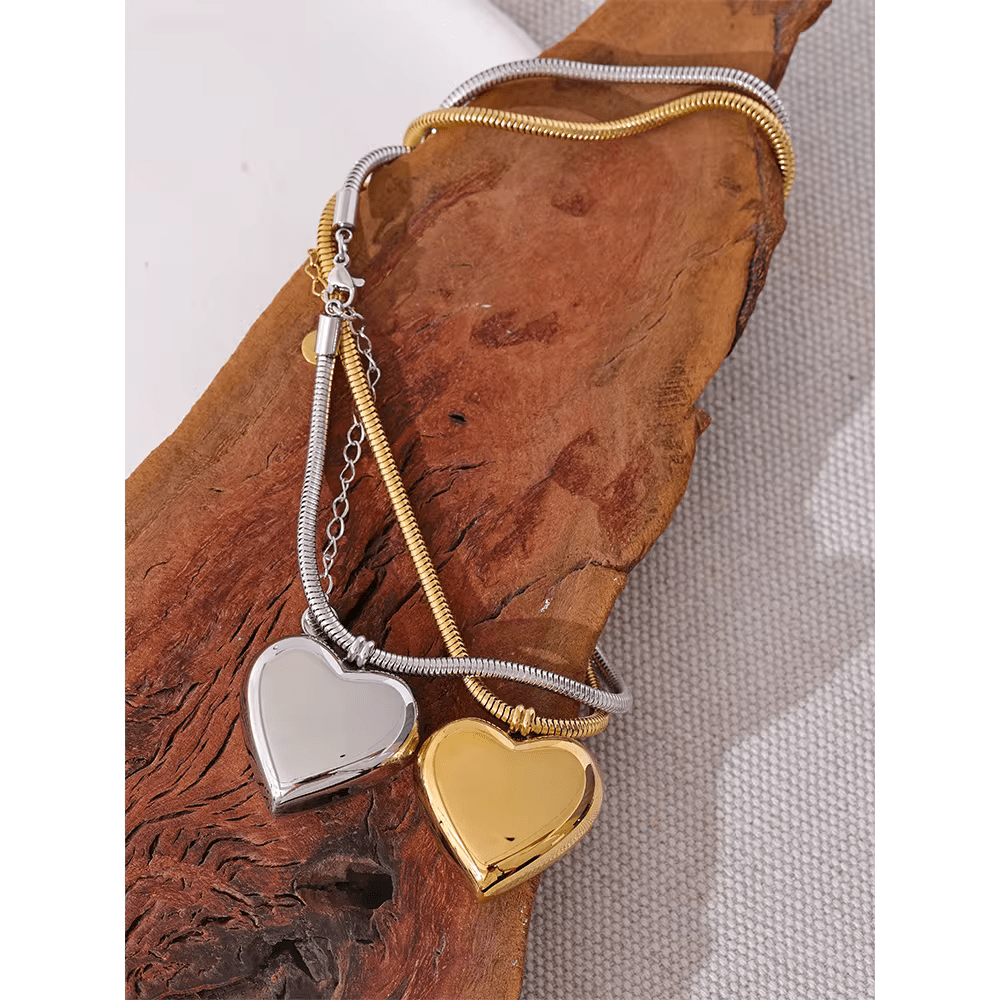 collier acier inoxydable femme