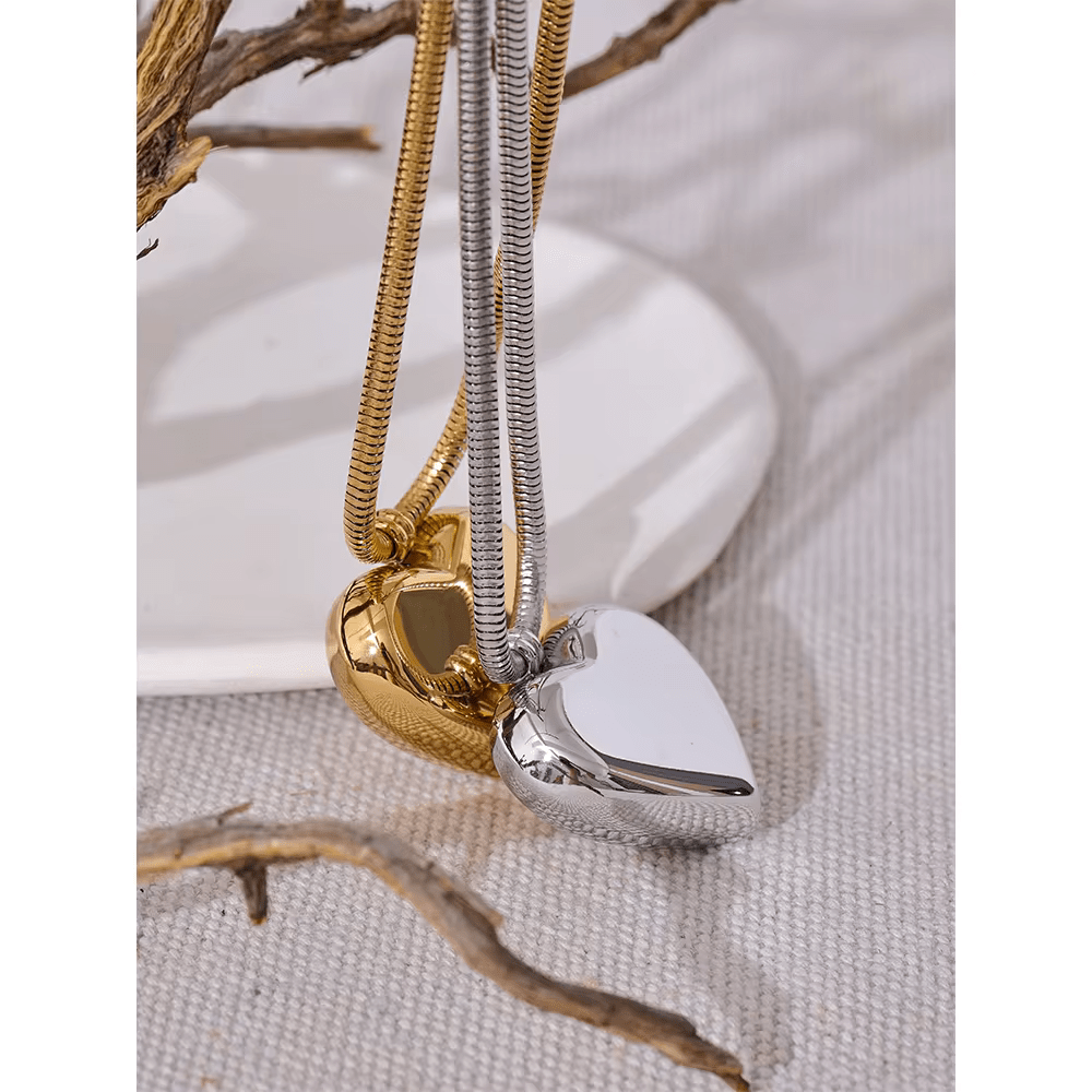 collier acier inoxydable femme