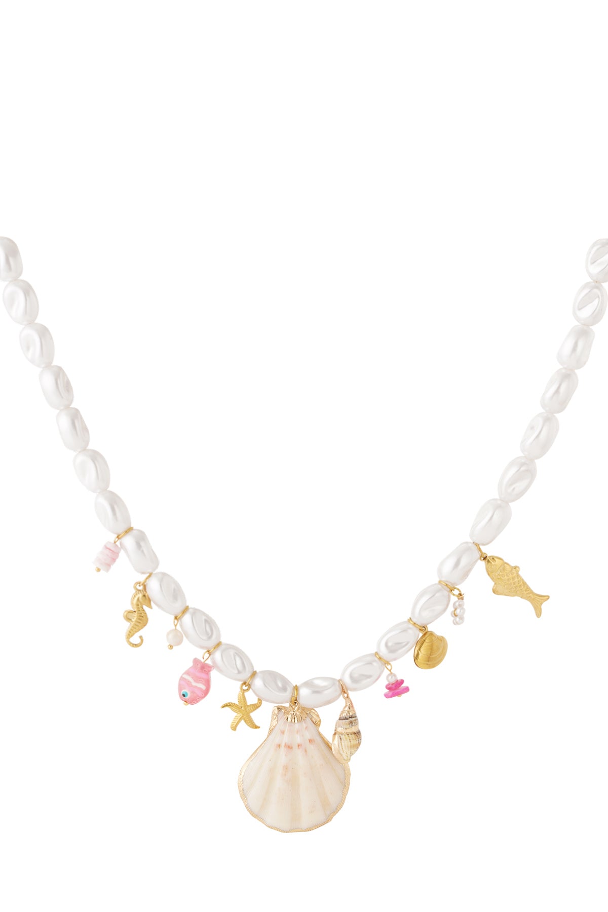 Collier coquillage chic et bohème
