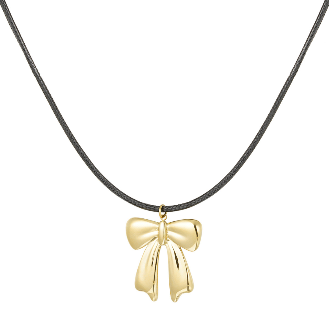Collier en corde et nœud en acier inoxydable