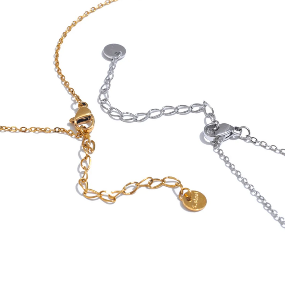 collier acier inoxydable femme