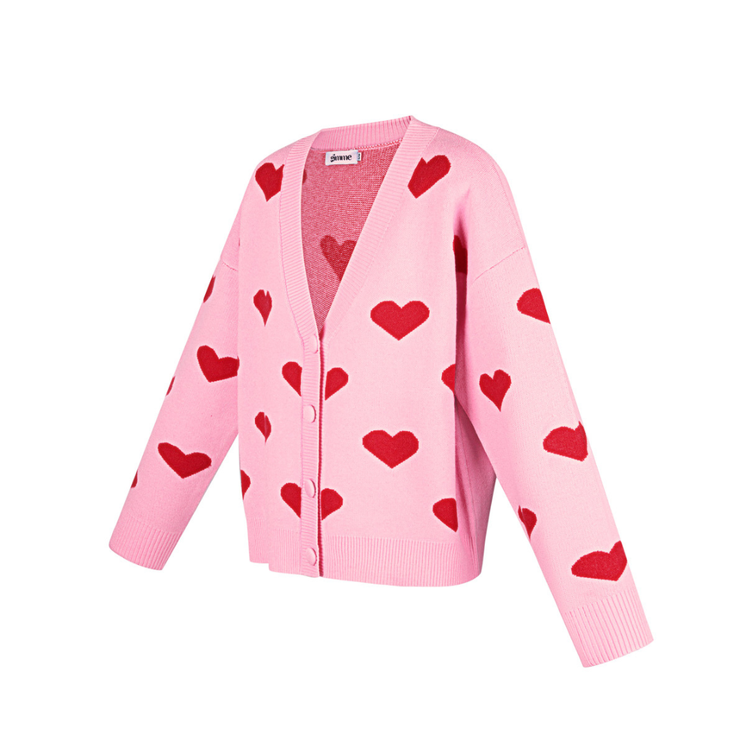 Gilet Valentin à Cœurs