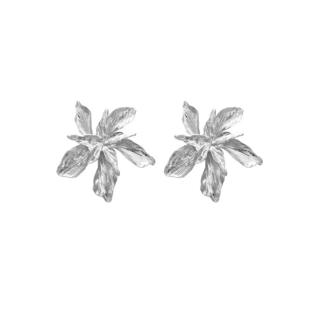 Boucles d'oreille fleur
