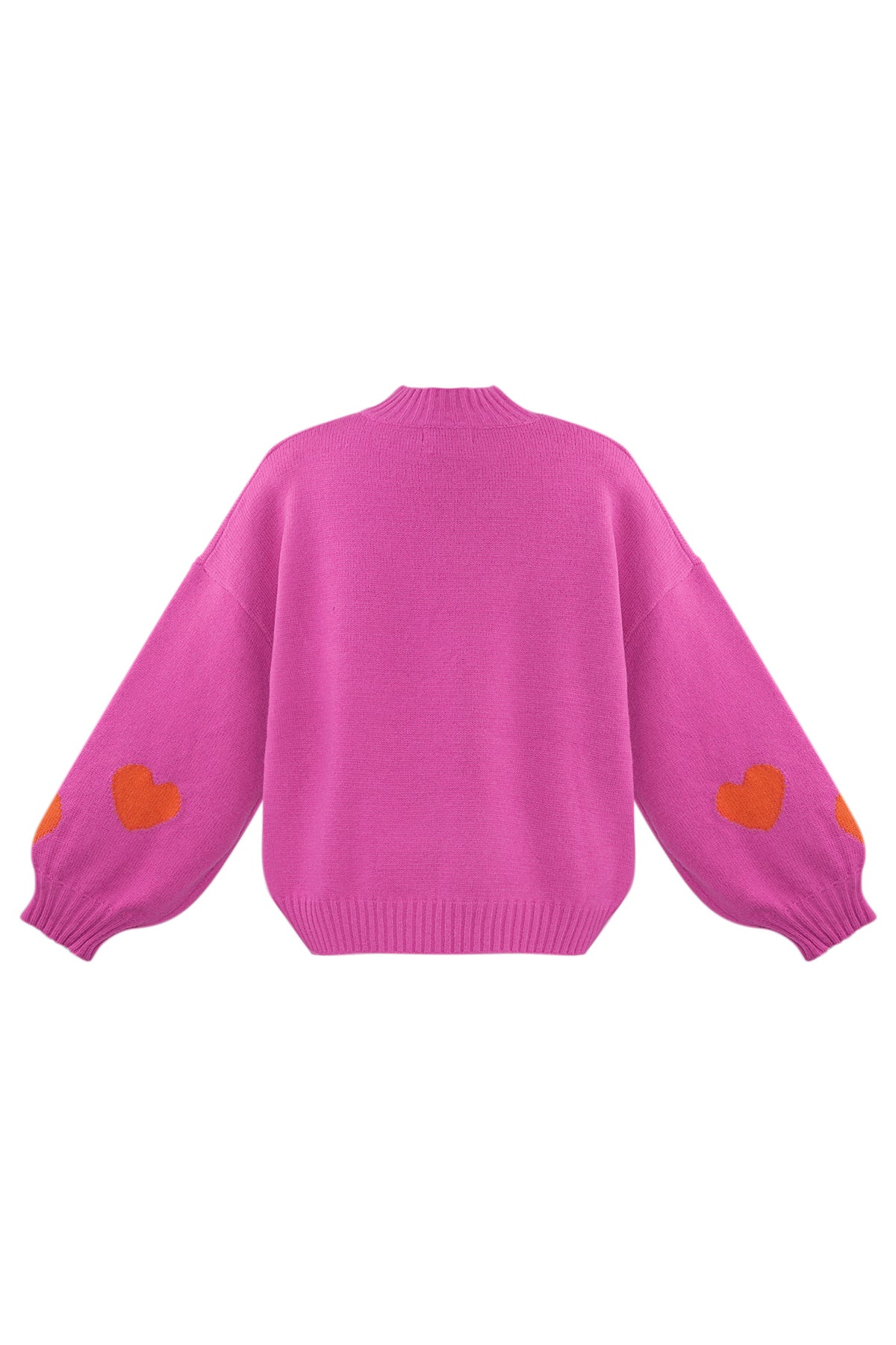 Pull Tricoté à Cœur