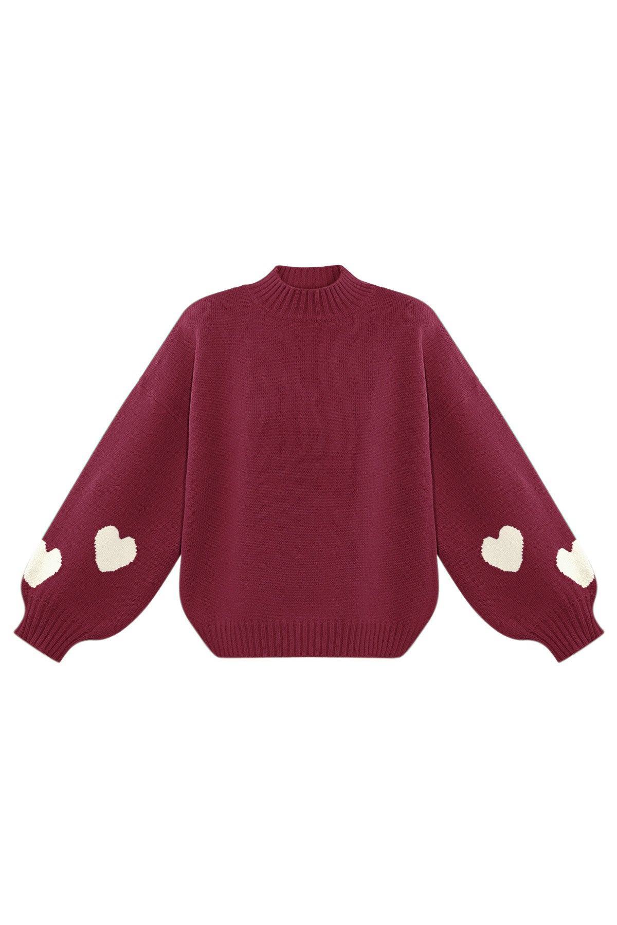 Pull Tricoté à Cœur