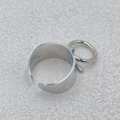 Bague Acier Inoxydable Marina