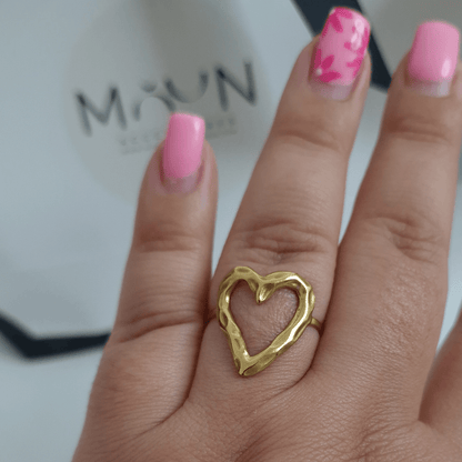 bague en acier inoxydable