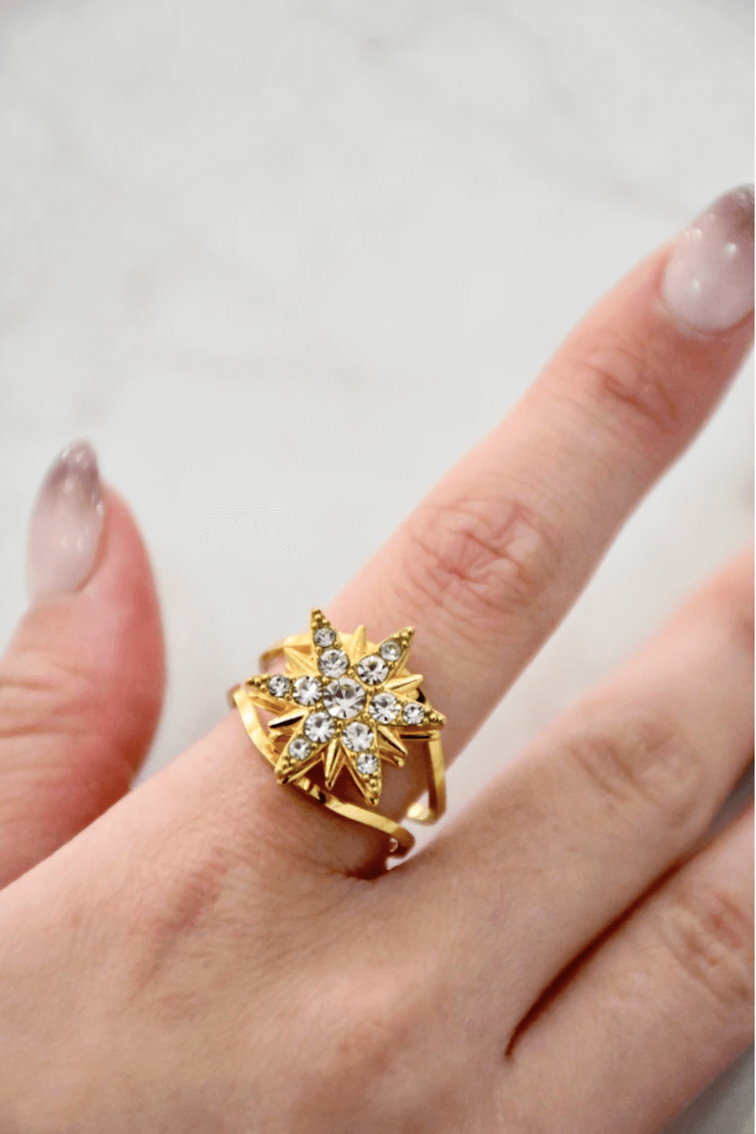 Bague Anti-stress tournante en Acier Inoxydable