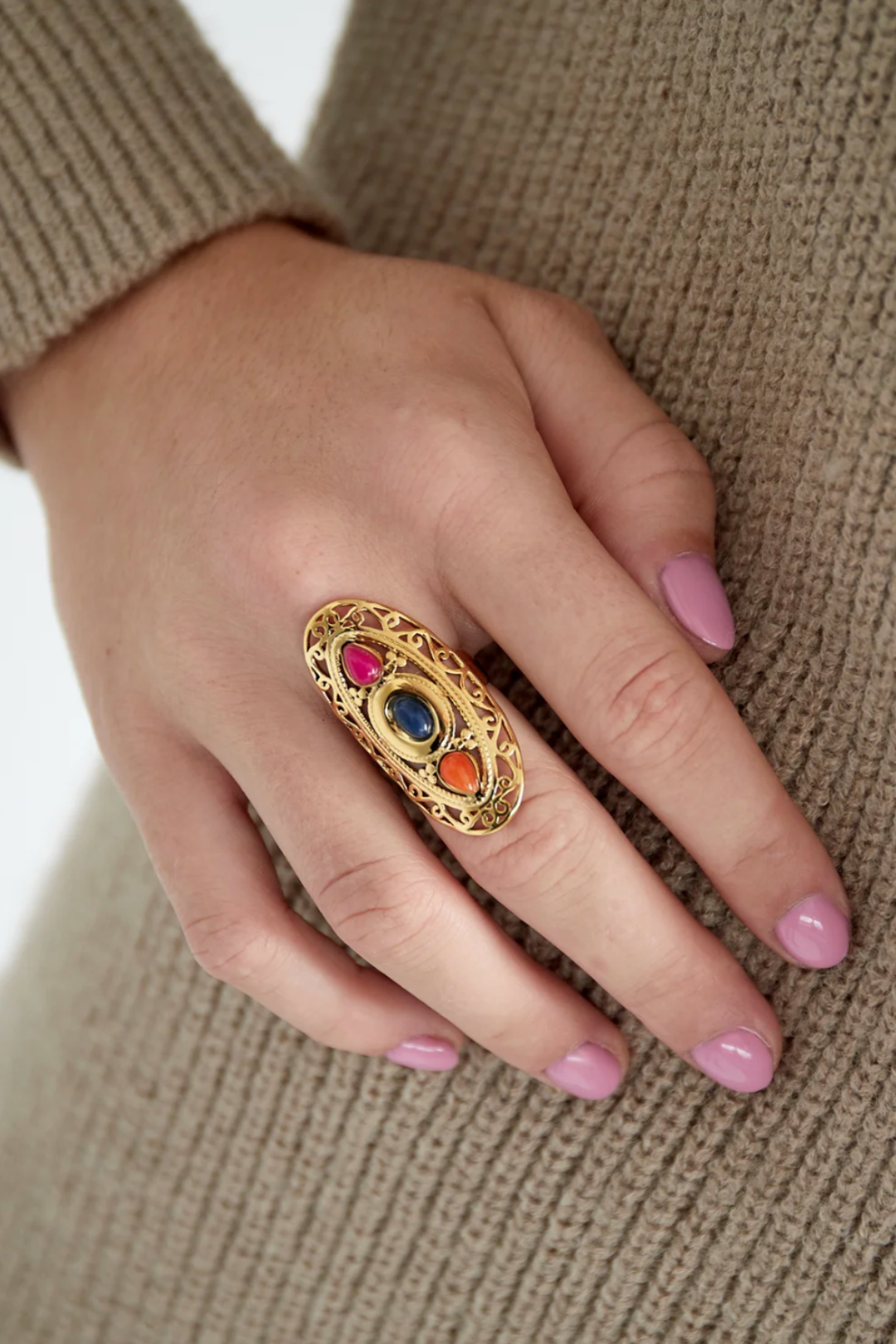 Bague Boho Acier Inoxydable