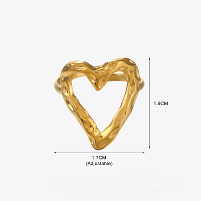 bague en acier inoxydable