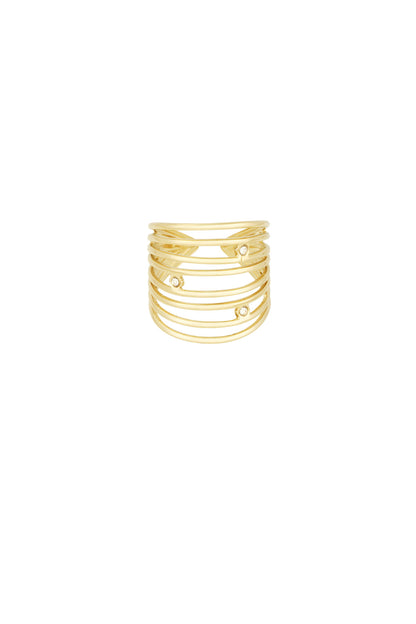 Bague en acier inoxydable ajustable – Bijou tendance et étanche