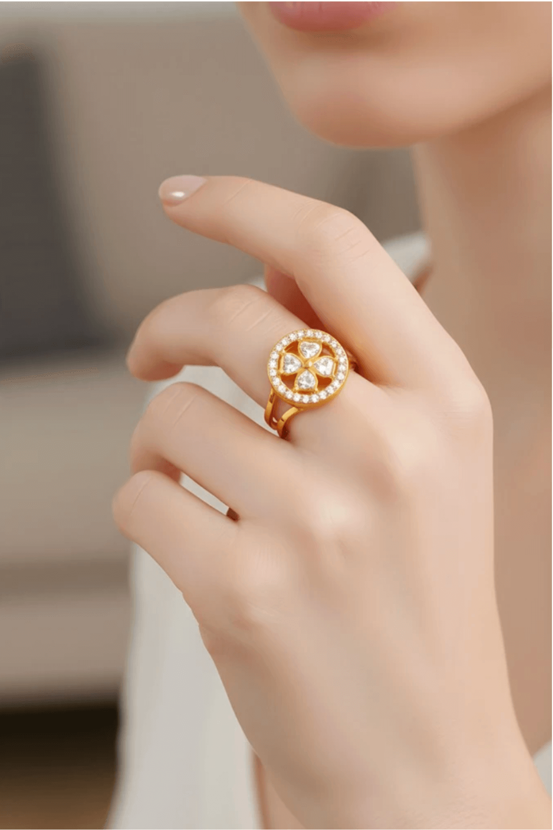 Bague anti-stress en acier inoxydable