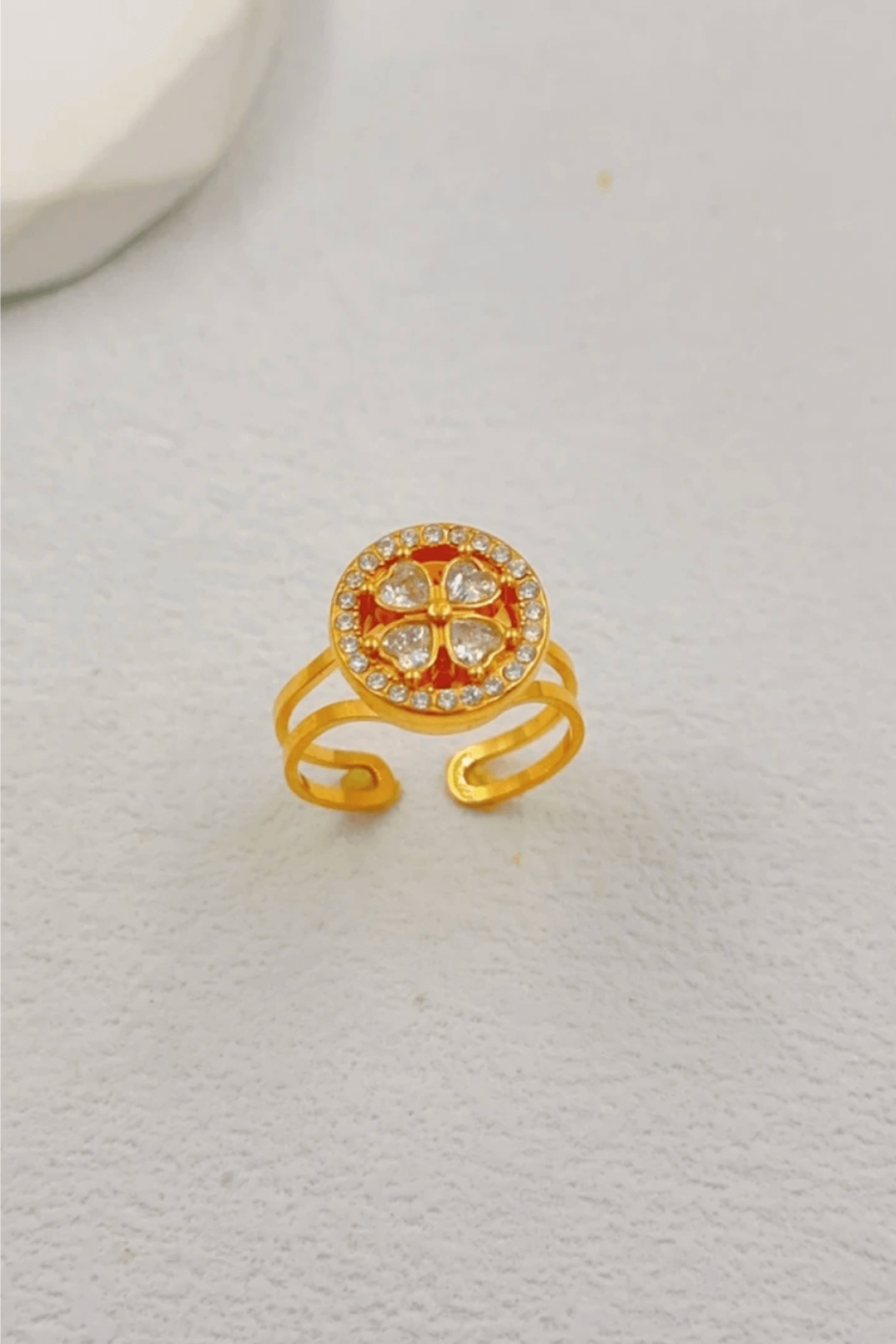 Bague anti-stress en acier inoxydable