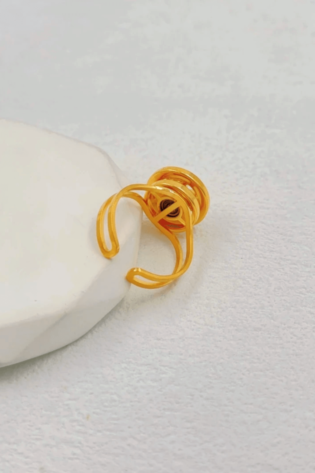 Bague anti-stress en acier inoxydable