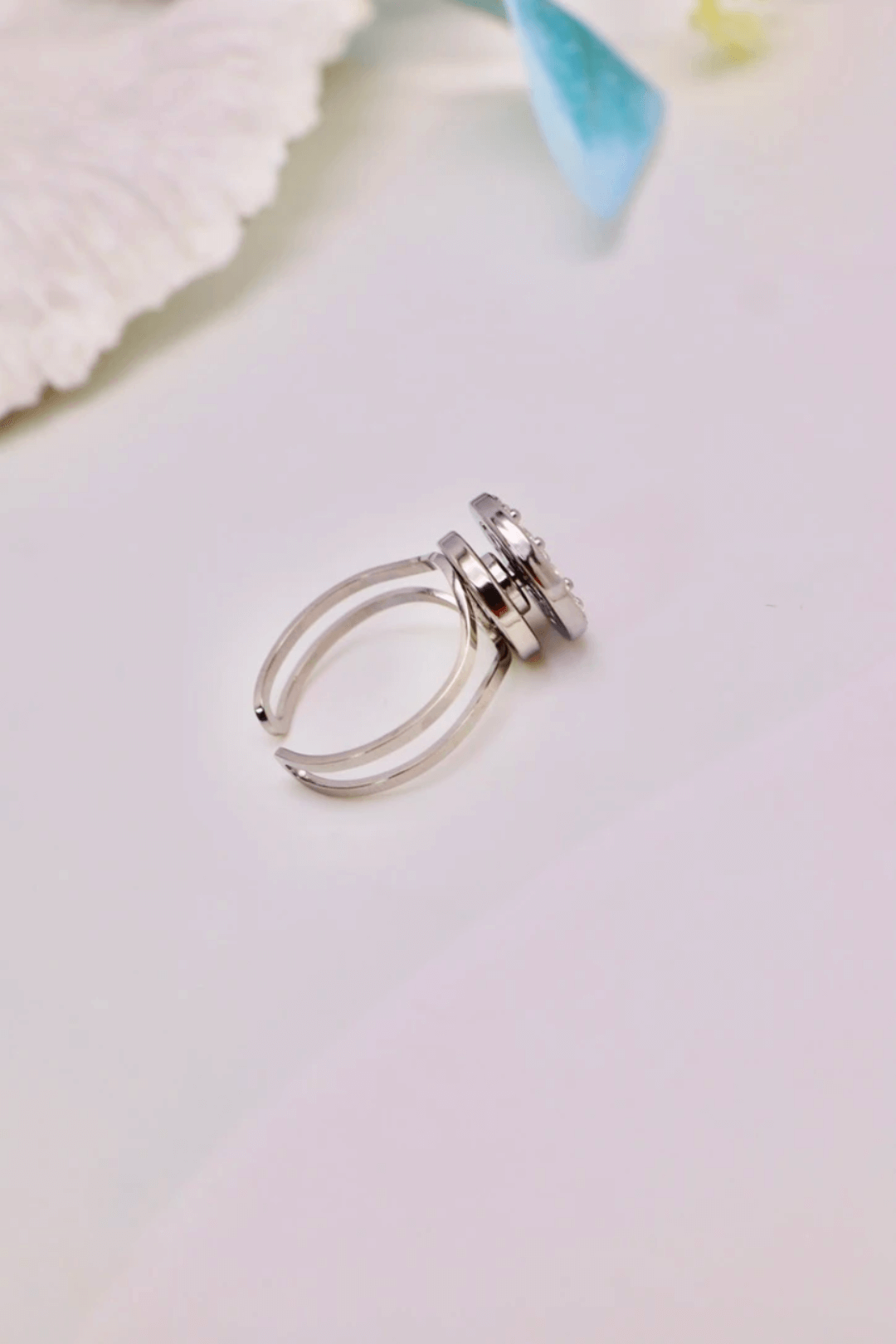 Bague anti-stress en acier inoxydable