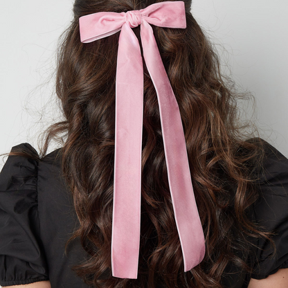 Barrette de Cheveux Nœud Long