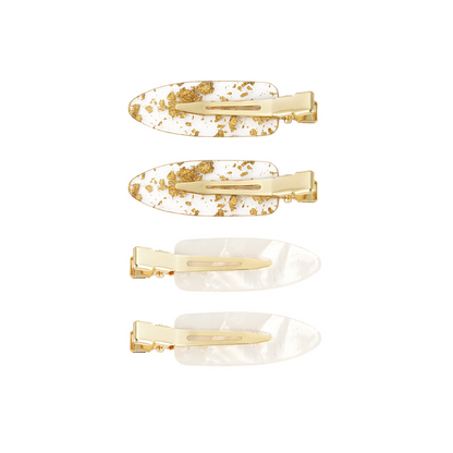 Boîte à barrettes à cheveux marbre