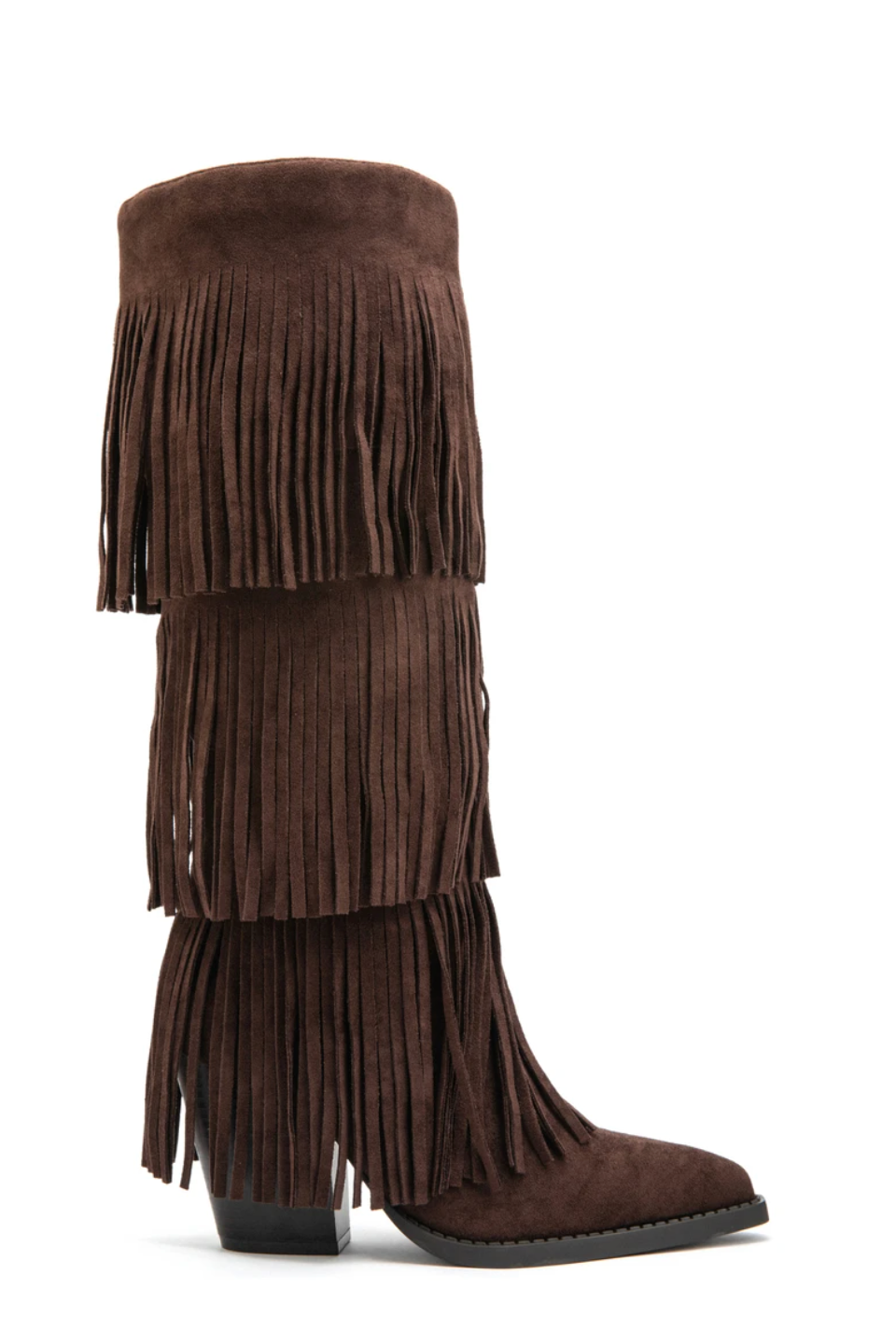 Bottes western à franges