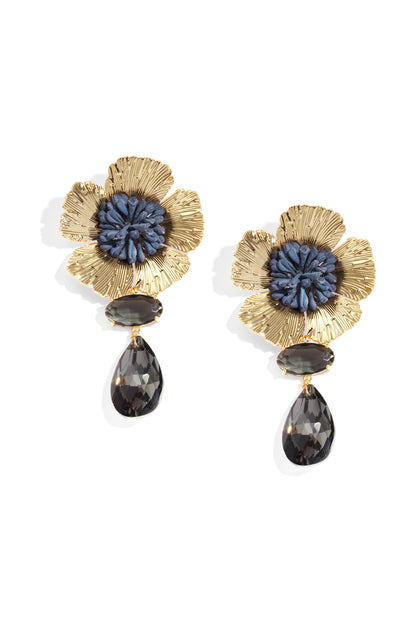 Boucles d’oreilles fleuries XXL