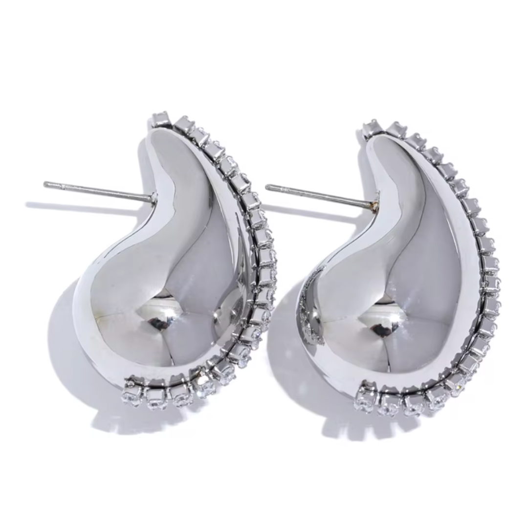 Boucles d'oreilles gouttes