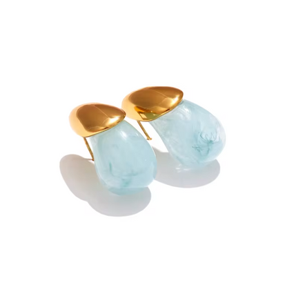 Boucles d'oreille en acier inoxydable