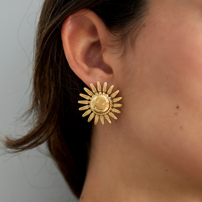 Boucles d'oreilles Soleil 