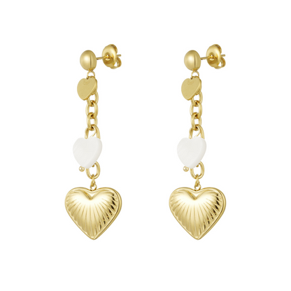 Boucles d'oreilles des amoureux
