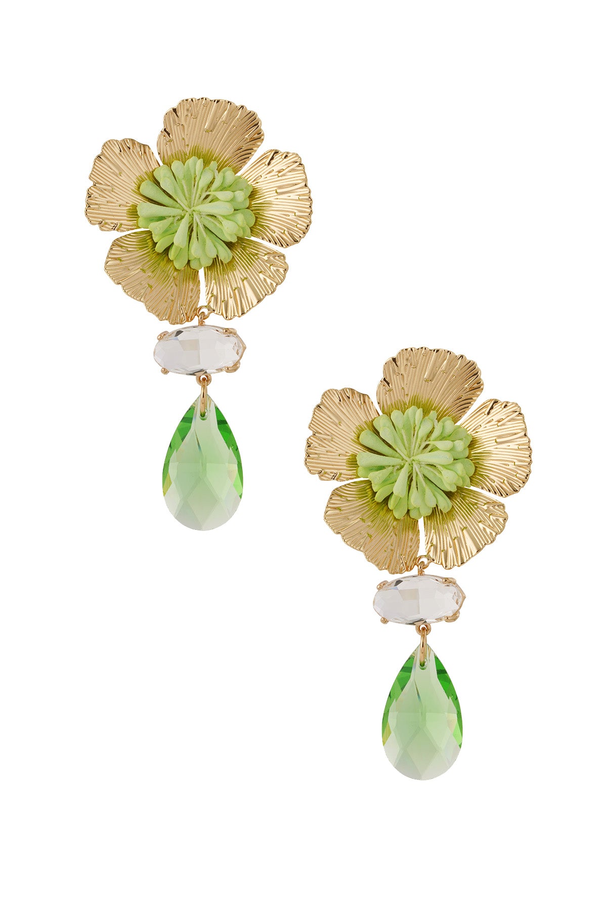 Boucles d’oreilles fleuries XXL