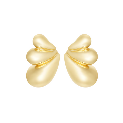 Boucles d'oreilles gouttes de rosée