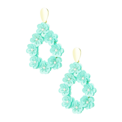 boucles d'oreilles fantaisie pendantes