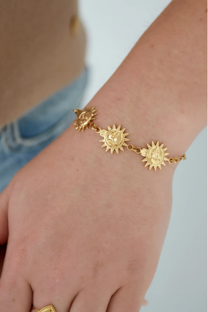 Bracelet Acier inoxydable Soleil