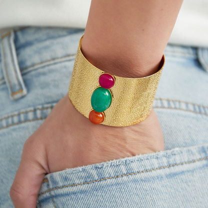 Bracelet Doré en Acier Inoxydable