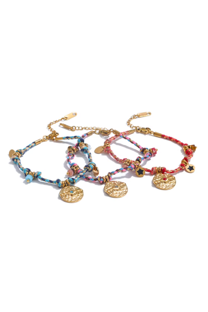 Bracelet Cordon Soleil Bohème