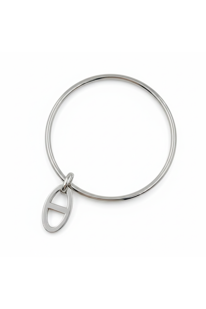 Bracelet Jonc Ovalys - Acier Inoxydable