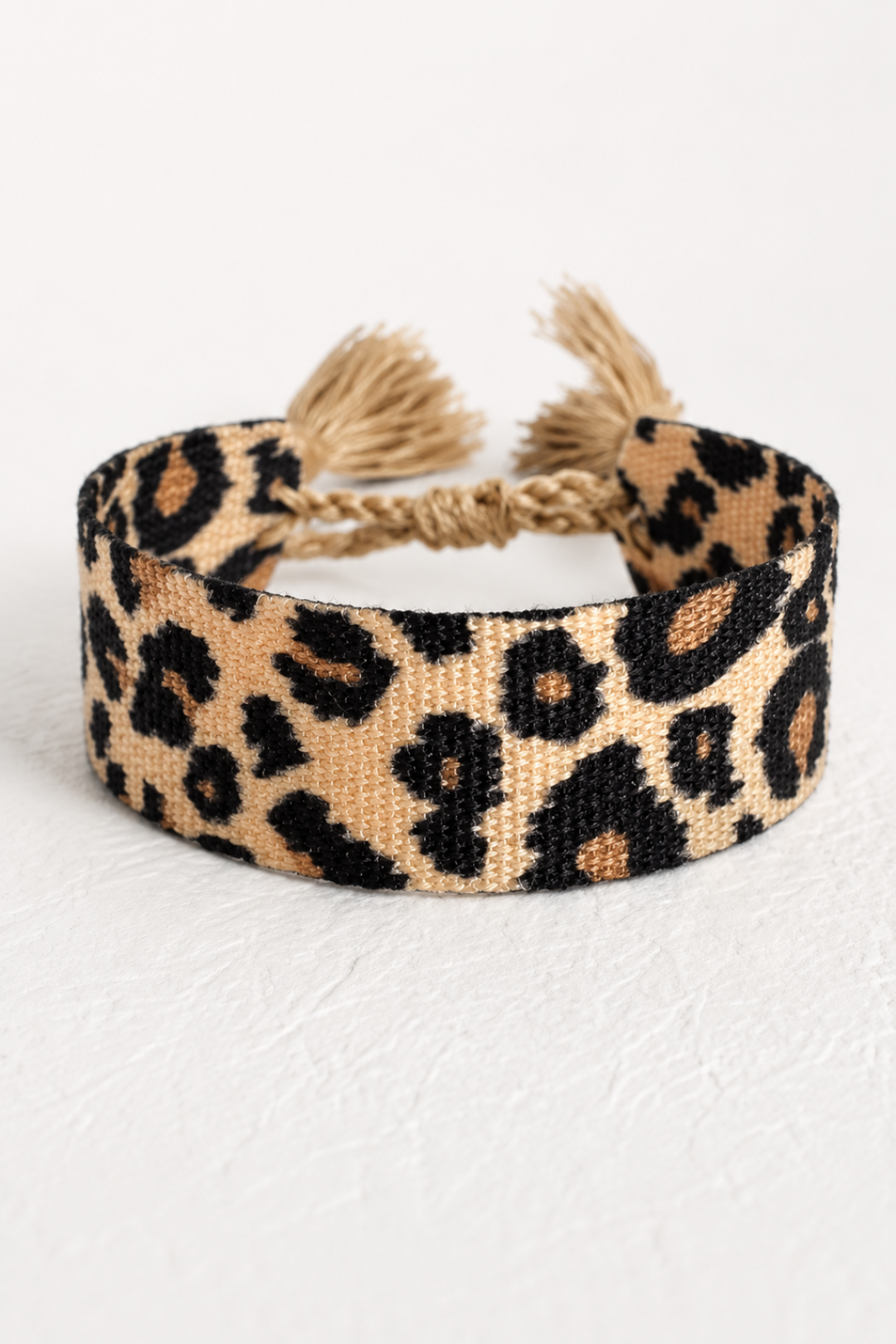 Bracelet Léopard Ajustable Femme