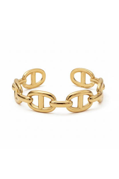 Bracelet Manchette en Acier Inoxydable