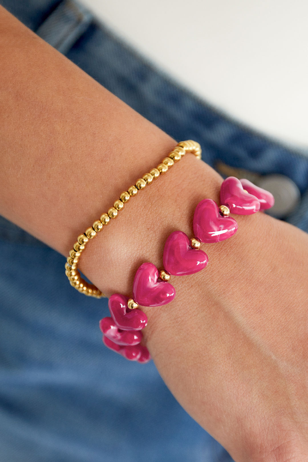 Bracelet_coeurs_acrylique_et_acier_inoxydable