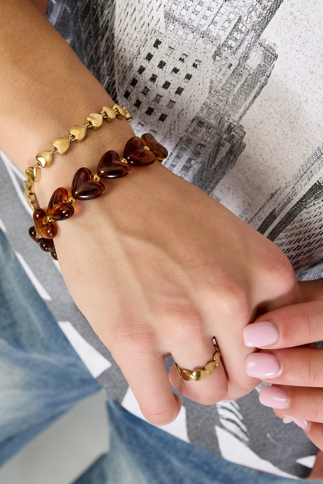 Bracelet_coeurs_en_acrylique_et_acier_inoxydable