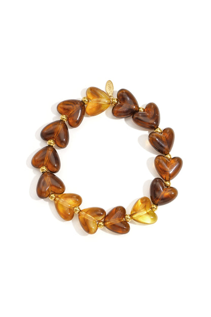 Bracelet_coeurs_en_acrylique_et_acier_inoxydable_marron_clair