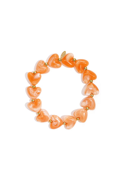 Bracelet_coeurs_en_acrylique_et_acier_inoxydable_orange