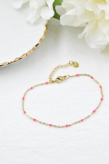 Bracelet ajustable en acier inoxydable