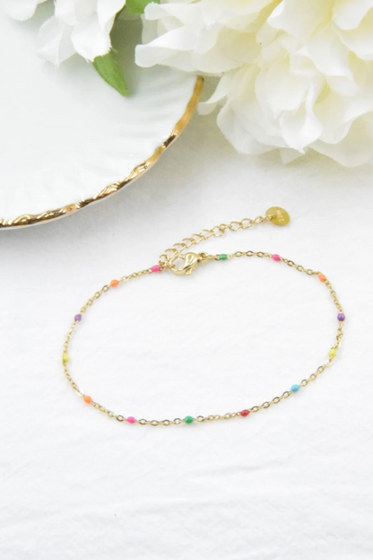 Bracelet ajustable en acier inoxydable