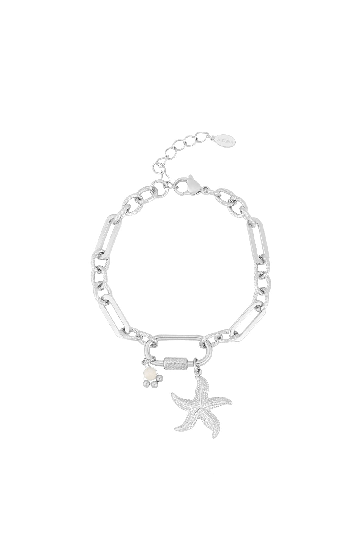 Bracelet étoile de mer en acier inoxydable